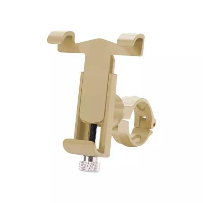 China Aluminum Alloy Mount Aluminum Bracket Mobile Bicycle Bike Phone Holder for sale