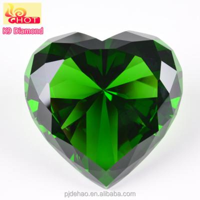 China Wedding Return Gifts Favors Heart-shaped K9 Crystal Diamond à venda