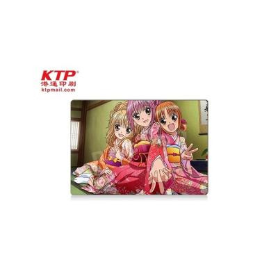 China Postcard New Products Vintage Hot Anime 3d Offset UV Printing Plastic Postcards for sale