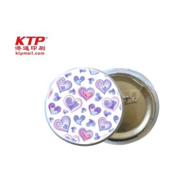 China Antique Imitation Factory Wholesale Metal Anime Offset UV Printing Pin Badge For Decorate for sale