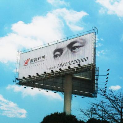 China Specialized Aluminum Alloy Design Three Sides Billboard Outdoor Advertising Steel Structure Trivision Billboards for sale