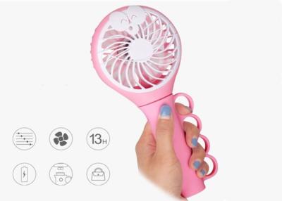 China 1800mah USB Handheld Fan ABS Personal Handheld Fan Bracelet Ring Design for sale