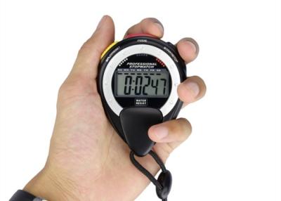 China Digital Sports Watch Step Counter , Handheld Pedometer Wrist Watch Electronic Chronograph for sale