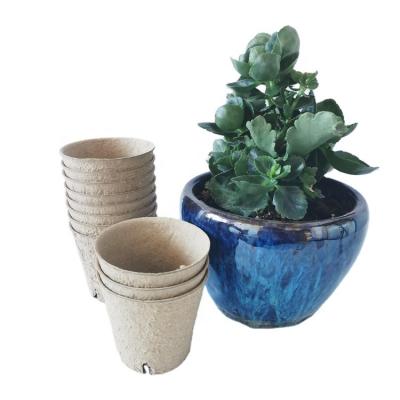 China Grow Degradable Seedling Seedling Nursery Cup For Plant Nursery Horticultural Paper Pot for sale