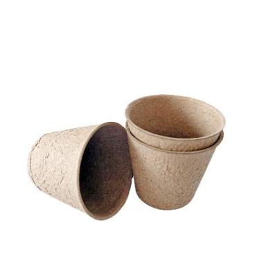 China Pulp Environmental Friendly Dry Press Molded Paper Pulp Cup for sale