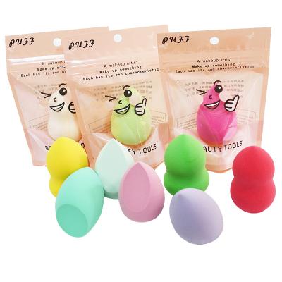 China Latex Free Soft Soft Beauty Blender Sponge Base Makeup Powder Puff Face Cosmetic Makeup Sponge for sale