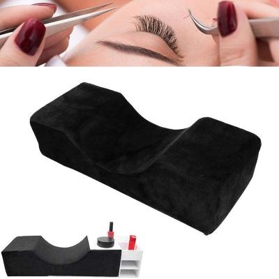 China Ladies Eyes Lash Pillow Sleeping Acrylic Makeup Work Shelf and Neck Lash Pillow Eyelash Extension Protector U-shaped Graft Pillow for sale