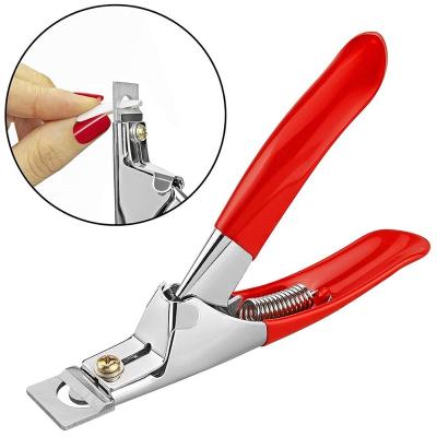 China Professional Finger Nail Art Manicure Tool Acrylic False Nail Tip Clipper Cutter for sale