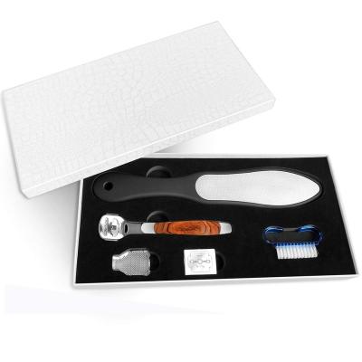 China Dead Skin Removing 5 in 1 Profession Foot Files Callus Remover Set with Gift Box for sale