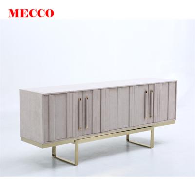 China (Others) Modern Adjustable Sideboards Dining Room Buffet Furniture Cabinet Metal European Cabinets With Drawers for sale