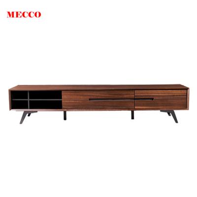 China Cheap Price Mecco TVLift Cabinet Natural Veneer TV Stand Storable Modern Bench Stand Cheap Price TV Stand Modern for sale