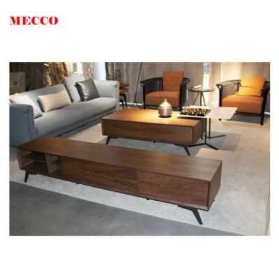 China Factory Price Storable Wholesale Furniture Mecco Wooden Cabinet TV Stand Designs Carbon Steel Feet TV Stand Cabinet TV Stand for sale