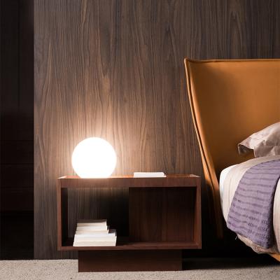 China Modern Nordic Wooden Nightstand Side Table Bedside Table Bedroom Furniture for sale