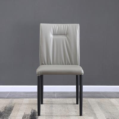 China Other Hotel Chair Modern Simple Design Cheapest Leather Dining Chair For Sale for sale