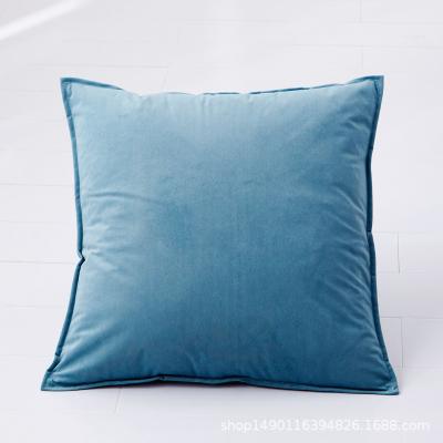 China Almohada Anti Wrinkle Velvet Throw Plush Pillow Patio Sofa Cushion for Outdoor Home Decor for sale