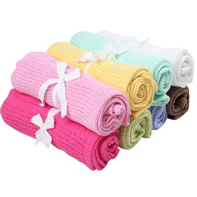 China Super Soft 100% Cotton Muslin Baby Swaddle Blanket for sale