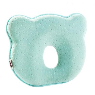 China Newborn u Neck Support nest reflux Memory Foam Flat Head Shaping Baby Pillow for sale