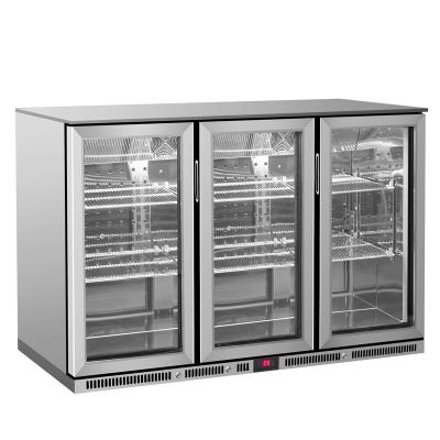 China China Professional Manufacture Triple Door Beer Cooler Vertical Small Freezer Horizontal for sale