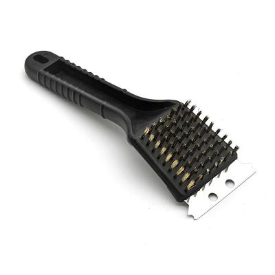 China Easily Cleaned Outdoor BBQ Tools Stainless Steel BBQ Brushes BBQ Grill Cleaning Brush for sale