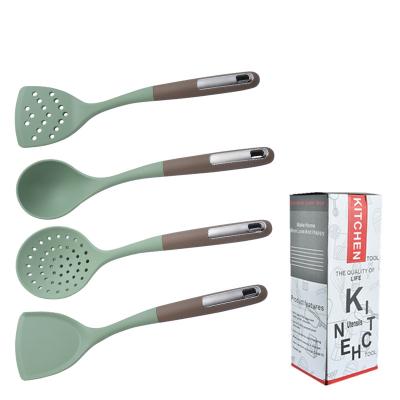 China Best viable selling cookware kitchen instruments silicone kitchen cookware tools for sale