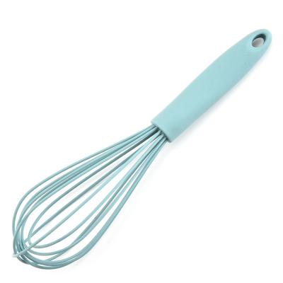 China Sustainable Silicone Beater Non Slip Easy To Clean Egg Beater Milk Frother Kitchen Utensil for sale