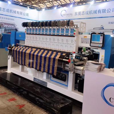 China Frame moved high speed automated sequins quilting and embroidery machine for sale