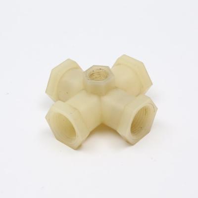 China Filter Tube Plastic Four Way Connector for sale