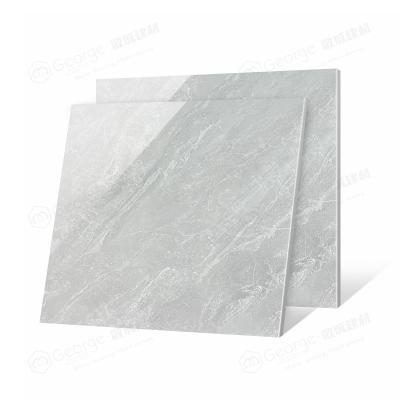 China Glazed Metallic Tiles 600*600mmGood Selling Wall and Floor Tile Marble Full Glossy Glazed Tiles for sale