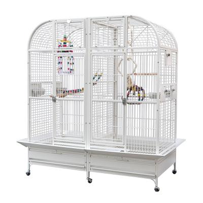 China Large Space Breathable Stainless Steel Indoor Outdoor Bird Cage Mesh Canary Bird Cage Breeding for sale