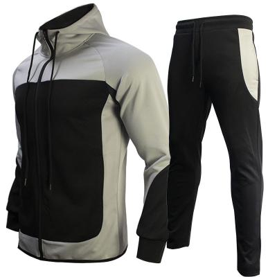 China HT Tops Fashion Breathable Custom Tracksuits Tracksuit Men French Terry Sweatsuit for sale