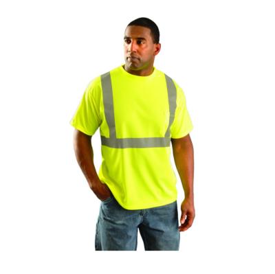 China Water Proof O-Neck Safety T-Shirt - Custom Logo Designed Reflective Safety Apparel for sale