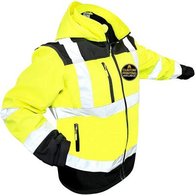 China Water Proof Level 3 Waterproof High Visibility High Strength Safety Jacket for sale