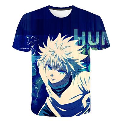 China Apparel Manufacturers Breathable Custom Anime T-shirt 3D Printing T-shirts T-shirt Anime Men for sale