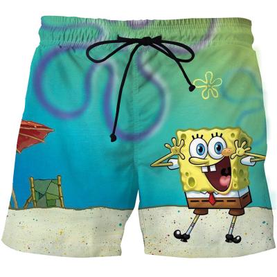 China 2021 New Arrival QUICK DRY Mens Swim Trunks Beach Shorts Beach Pants Men Cartoon Character Quick Dry Shorts for sale