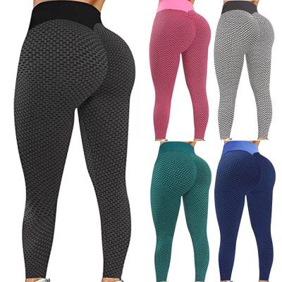 China 2021 summer breathable honeycomb peach hip yoga 1688 new pants women's leggings for sale