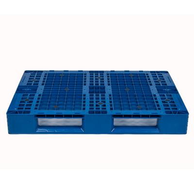 China Wholesale 100% Recyclable High Load Capacity 4-Way Single Face Durable Plastic Pallet For Sale for sale