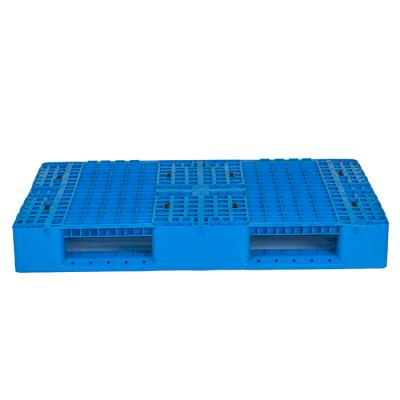 China Cheap Plastic Pallet High Load Capacity Recycled Plastic Pallet Heavy Duty Lightweight Double Face for sale