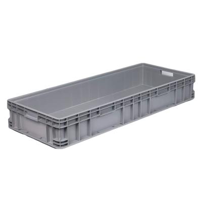 China Recyclable Custom Plastic Recycle Euro Standard PP Materials Storage Crate Case For Electronics Tooling for sale