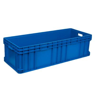 China Recyclable E-commerce Store Good Selling Transport Density Plastic Blue Mobile Deavy Duty With Handle Logistic Case for sale