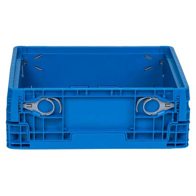 China Convenient Collapsible Lightweight Stackable Collapsible Box PP Plastic Case For Logistics Center for sale