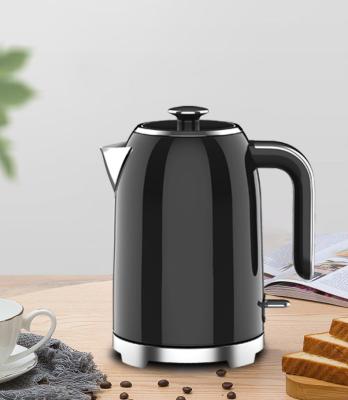 China 360 Degree Stainless Steel Automatic Rotating Water Kettle Base Color Custom Kitchen Appliances Quickly Boil Electric Tea Kettle for sale