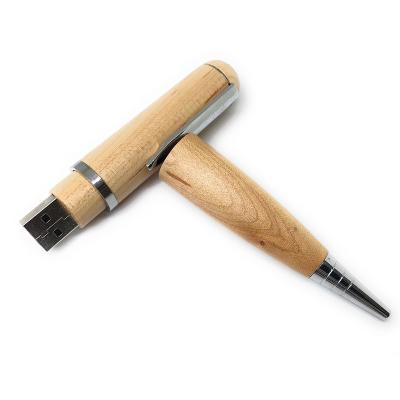 China Professional Wood+metal Pen usb2.0/3.0 16GB 32GB 64GB USB Flash Drive for sale