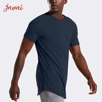 China Cotton Blend  Mens Muscle T Shirt Tight Fitting Muscle Short Sleeve Men'S T-Shirts for sale