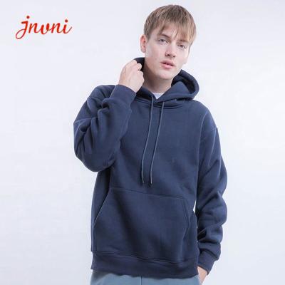 China Thick Mens Activewear Tops Pullover 100% Pima Cotton Hoodie With Drawstrings Hood for sale