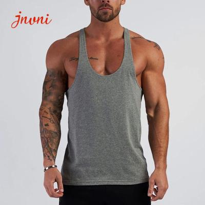 China 95% Cotton Mens Sleeveless T Shirt Regular Fit Casual Sportwear for sale