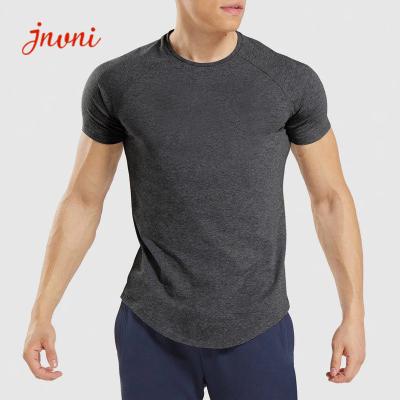 China Men'S Cotton Short Sleeve Crew Neck T Shirt Regular Fit Men'S Sportswear Top for sale