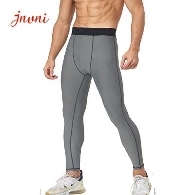 China 100% Cotton Men'S Compression Pants Performance Base Layer Running Tights for sale