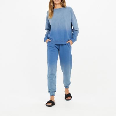 China Saure Wäsche Sweatpants Andhoodie stellte der Frauen strickt geschwitzte Rüttler und Pullover-Trainingsnazug-Winter-Eignungs-Kleid ein zu verkaufen