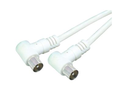 China Camera TV CABLE HDTV Coaxial Cable Antenna RG58 RG59 RG6 3C2V 9.5mm TV Plug (Angle) - Plug (Angle) 3C2V for sale