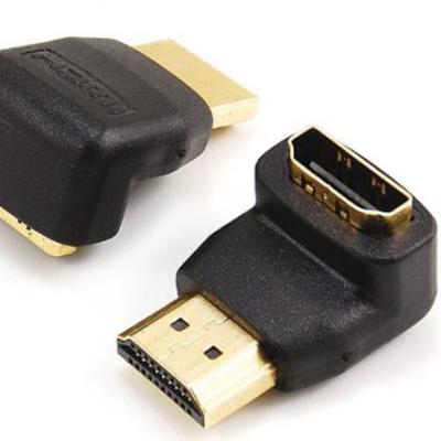 China audio & HDTV Video Adapter Male To Female HDTV Adapter 90* Angle Type for sale